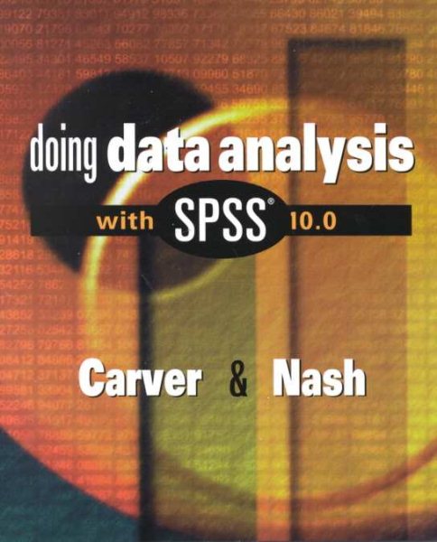 Doing Data Analysis with SPSS 10.0 cover