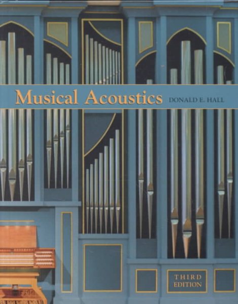 Musical Acoustics, 3rd Edition cover