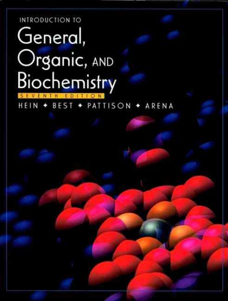 Introduction to General, Organic, and Biochemistry cover