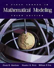 A First Course in Mathematical Modeling, 3rd Edition cover