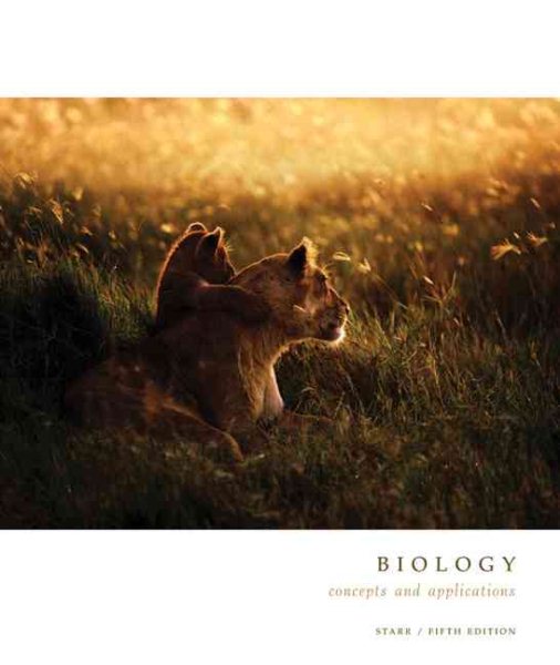 Biology: Concepts and Applications (Paperbound with InfoTrac and CD-ROM) cover