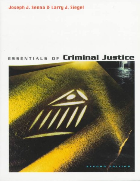 Essentials of Criminal Justice cover