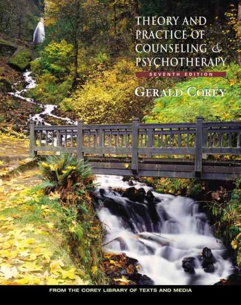 Theory and Practice of Counseling and Psychotherapy (with Web Site, Chapter Quiz Booklet, and InfoTrac) (Available Titles CengageNOW) cover