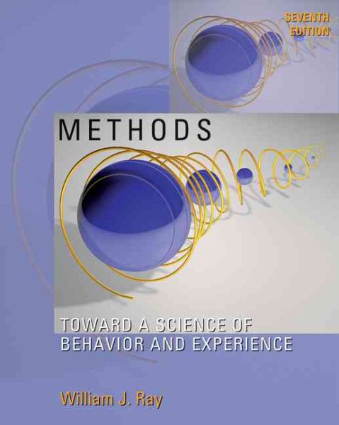 Methods Toward a Science of Behavior and Experience cover