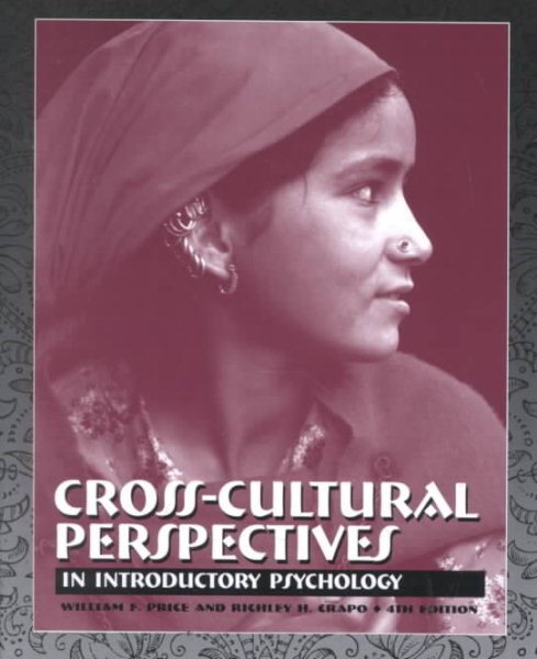 Cross-Cultural Perspectives in Introductory Psychology (with InfoTrac)