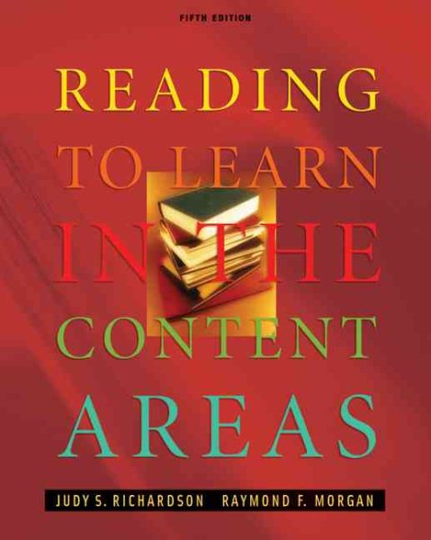 Reading to Learn in the Content Areas (with InfoTrac and CD-ROM)