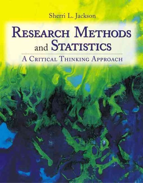 Research Methods and Statistics: A Critical Thinking Approach cover