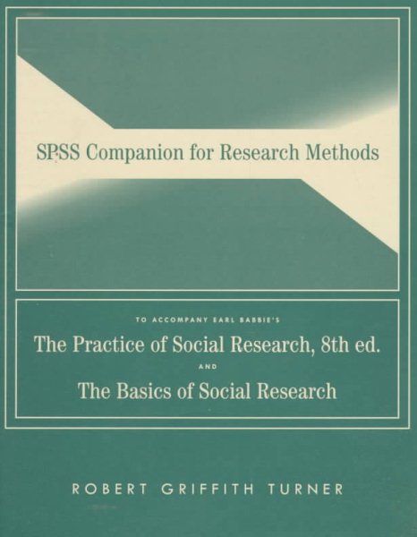 SPSS Companion for Research Methods