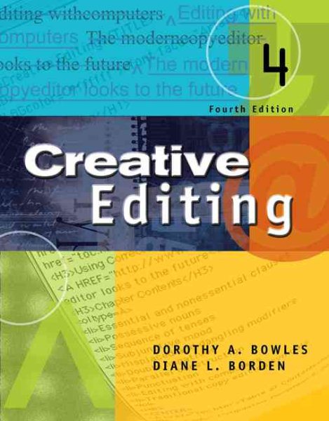 Creative Editing (with InfoTrac) (Wadsworth Series in Mass Communication and Journalism) cover