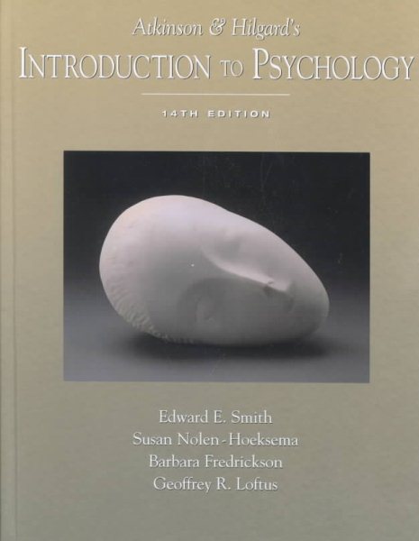 Atkinson and Hilgard’s Introduction to Psychology (Non-InfoTrac Version with Lecture Notes) cover