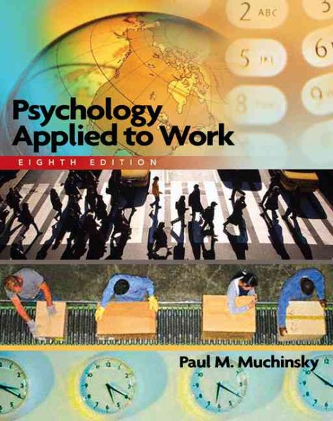 Psychology Applied to Work (with Study Guide) cover
