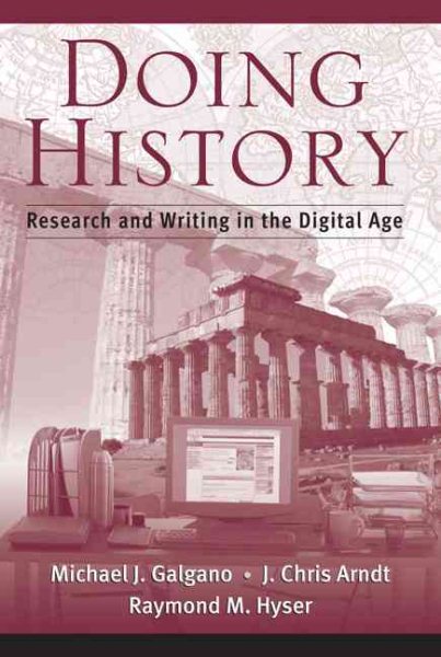 Doing History: Research and Writing in the Digital Age cover