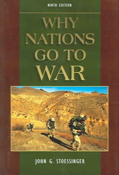 Why Nations Go to War cover