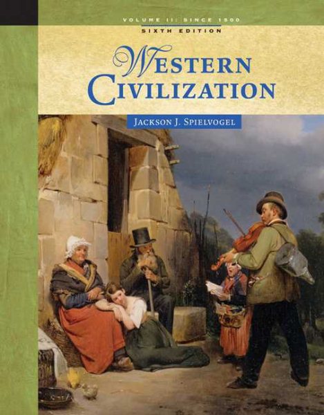 Western Civilization: Volume II: Since 1500 cover