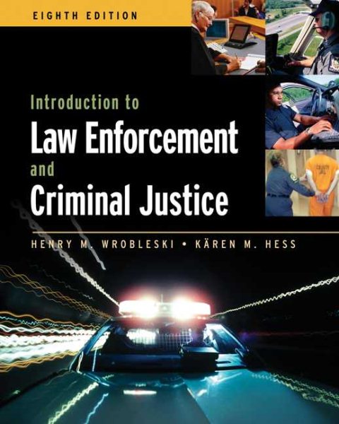 Introduction to Law Enforcement and Criminal Justice cover