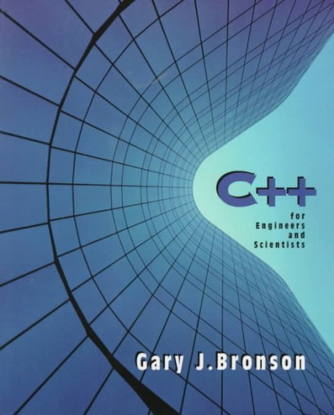 C++ For Engineers and Scientists cover