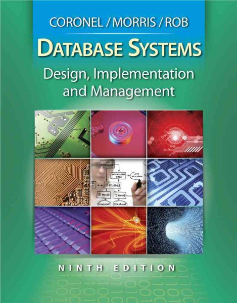 Database Systems: Design, Implementation, and Management (Management Information Systems) cover