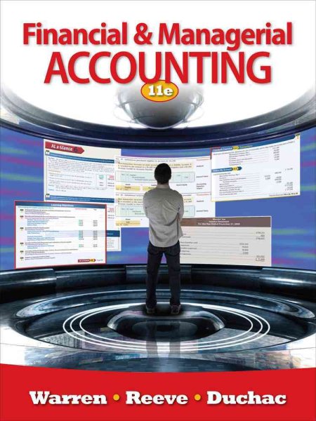 Financial and Managerial Accounting cover