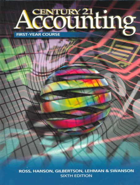 Century 21 Accounting First Year Book: Chapters 1-28 cover