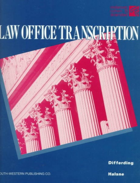 Law Office Transcription cover