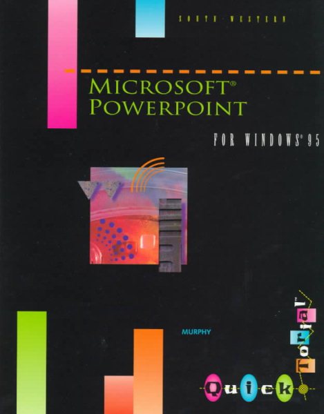 Microsoft PowerPoint for Windows 95: QuickTorial cover