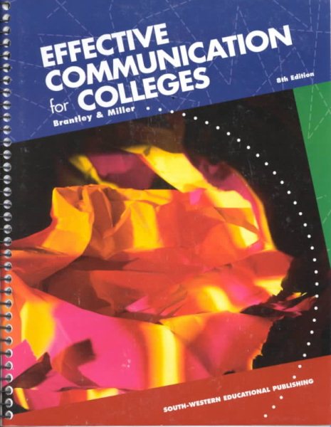 Effective Communication for Colleges cover