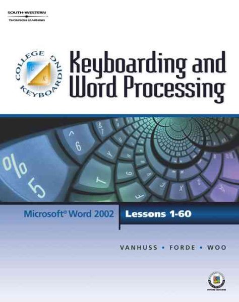 Keyboarding & Word Processing, Lessons 1-60 (with CD-ROM) cover