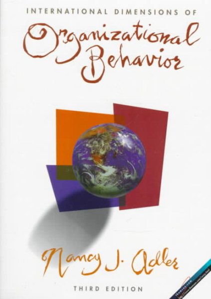 International Dimensions of Organizational Behavior (A volume in the South-Western International Dimensions of Business Series) cover