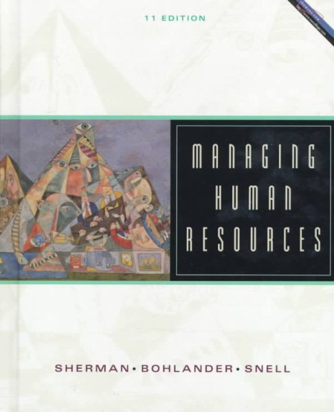Managing Human Resources (Miscellaneous/Catalogs) cover