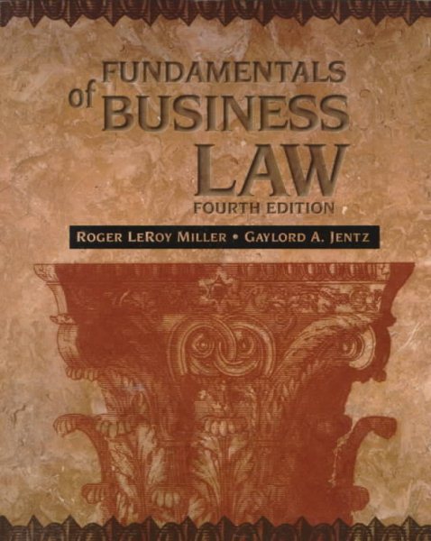 Fundamentals of Business Law cover