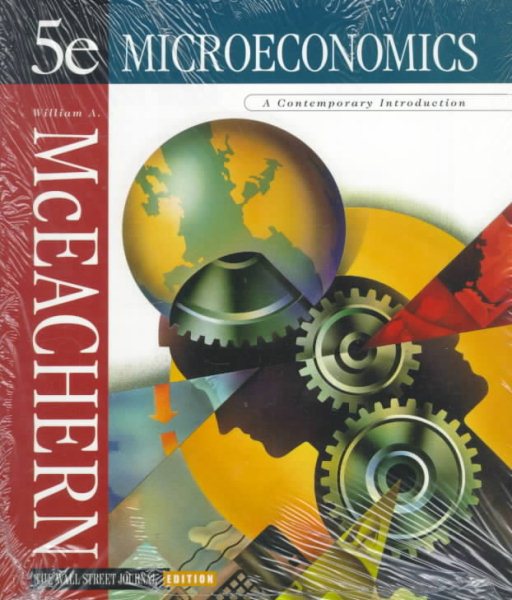 Microeconomics: A Contemporary Introduction, The Wall Street Journal Edition cover