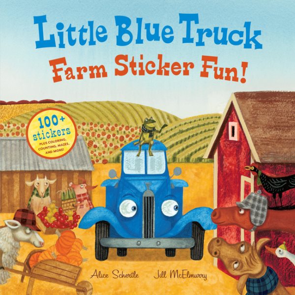 Little Blue Truck Farm Sticker Fun! cover