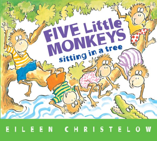 Five Little Monkeys Sitting in a Tree (A Five Little Monkeys Story) cover