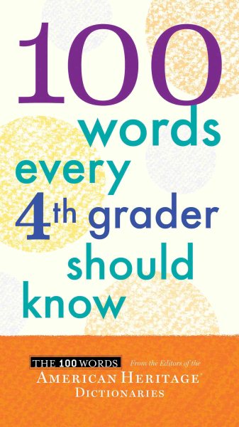 100 Words Every Fourth Grader Should Know cover