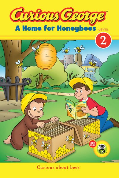 Curious George A Home for Honeybees (CGTV Early Reader) cover