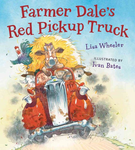 Farmer Dale's Red Pickup Truck board book cover