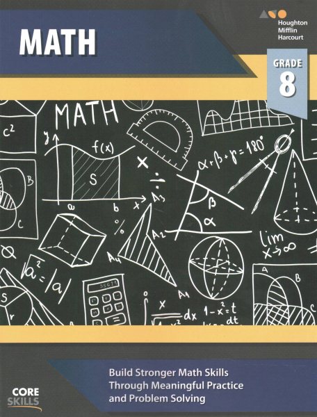 Steck-Vaughn Core Skills Mathematics: Workbook Grade 8 cover