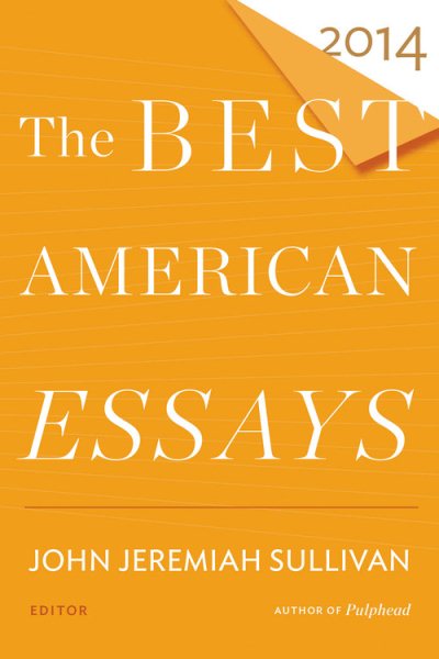 The Best American Essays 2014 (The Best American Series ®) cover