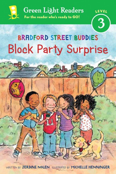 Bradford Street Buddies: Block Party Surprise (Green Light Readers Level 3) cover