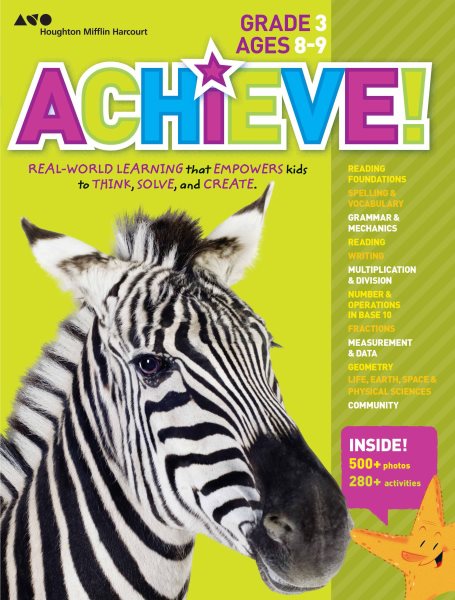 Achieve! Grade 3: Think. Play. Achieve! cover