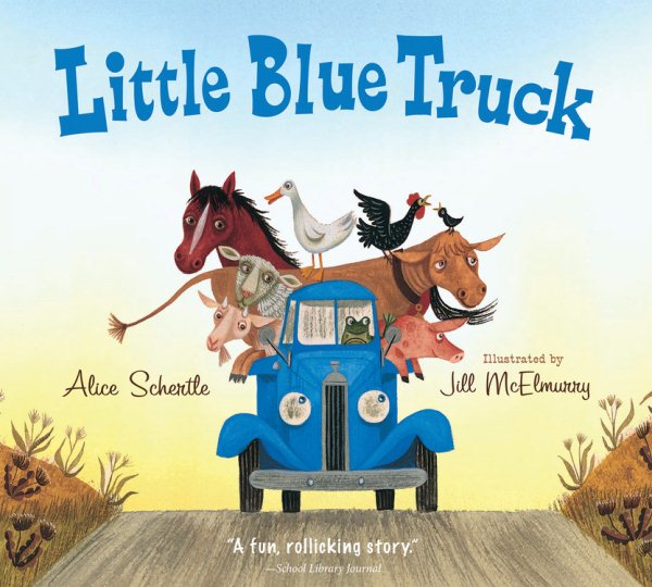 Little Blue Truck board book cover