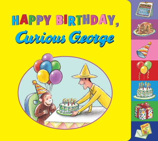 Happy Birthday, Curious George cover
