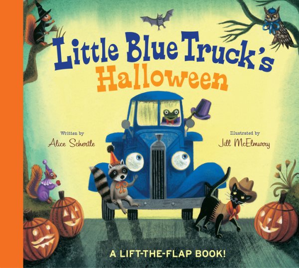 Little Blue Truck's Halloween: A Halloween Book for Kids cover