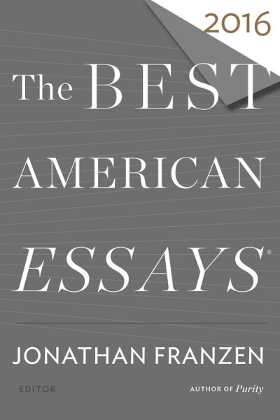 The Best American Essays 2016 cover