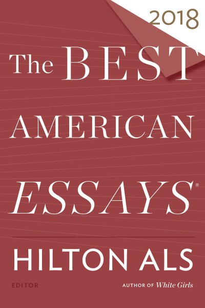 The Best American Essays 2018 (The Best American Series ®) cover