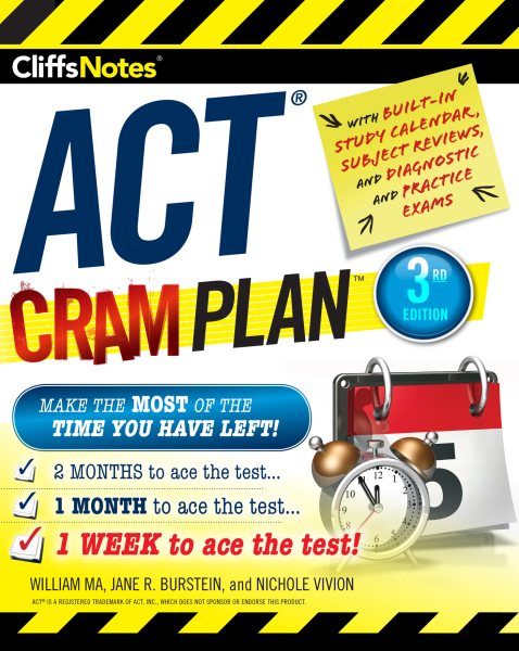 Cliffsnotes Act Cram Plan (Cliffnotes) cover