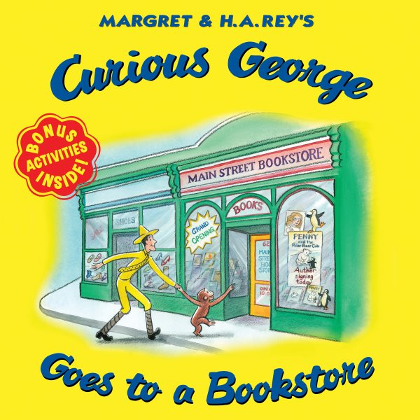 Curious George Goes to a Bookstore cover