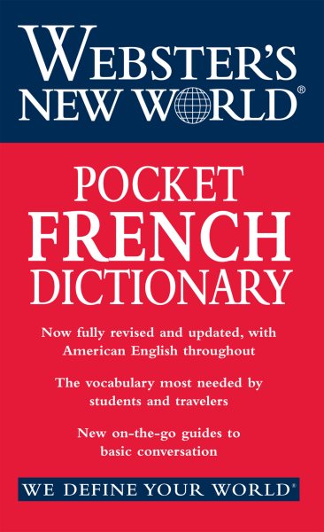 Webster's New World Pocket French Dictionary cover