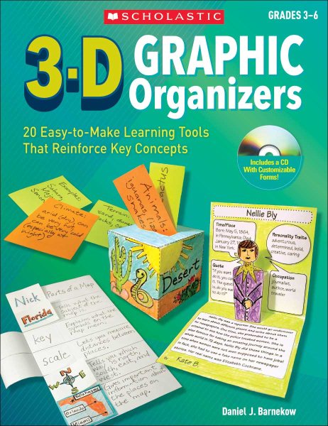 3-D Graphic Organizers: 20 Easy-to-Make Learning Tools th