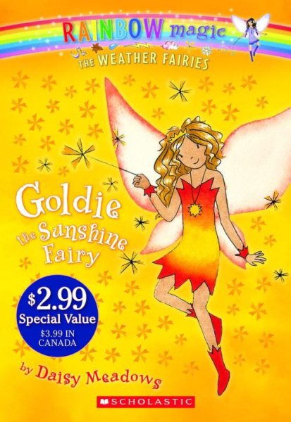 Goldie: The Sunshine Fairy (Rainbow Magic: The Weather Fairies, No. 4) cover